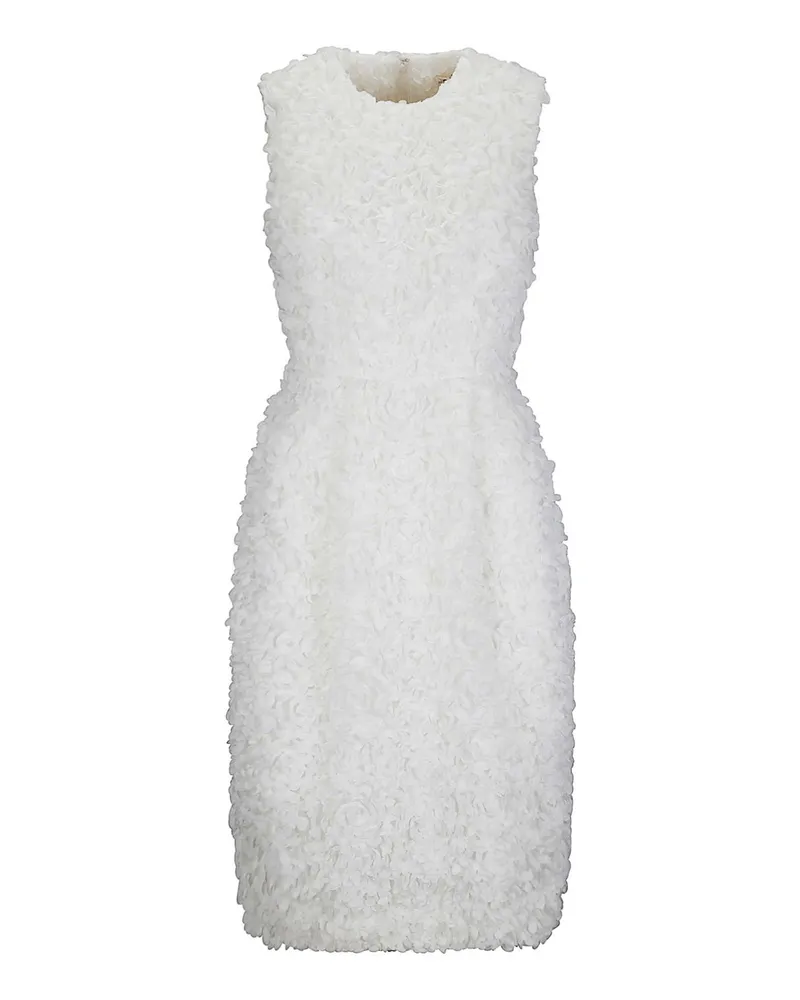 Comme des Garçons Maxikleid - Weiß Weiß