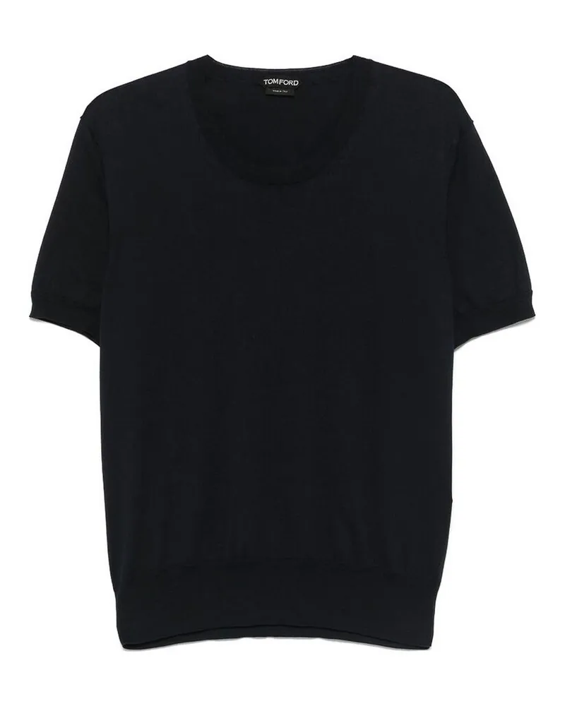 Tom Ford Rundhalspullover - Blau Blau