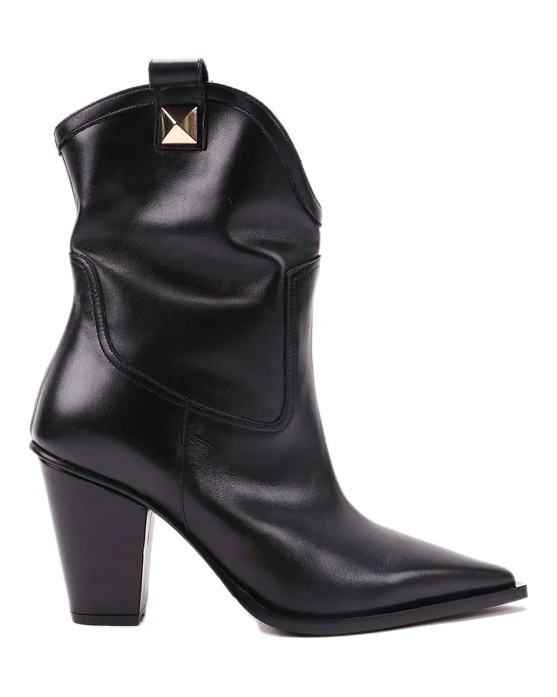 Albano Stiefeletten - Schwarz Schwarz