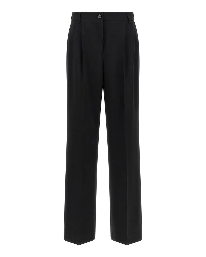 Dolce & Gabbana Casual Hose - Schwarz Schwarz