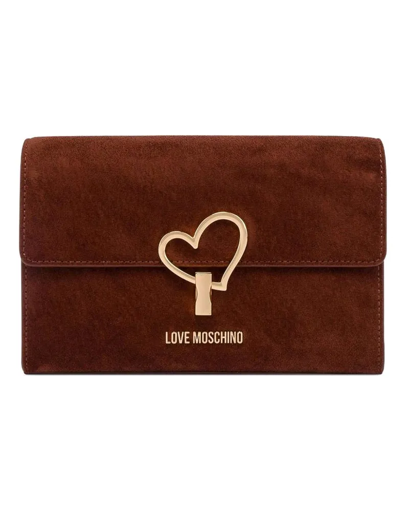 Moschino Umhängetasche - Braun Braun