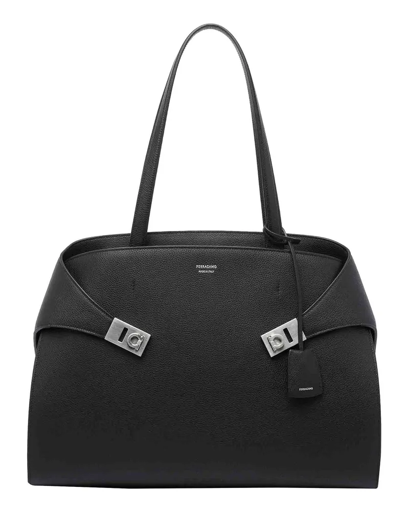 Ferragamo Schultertasche - Schwarz Schwarz