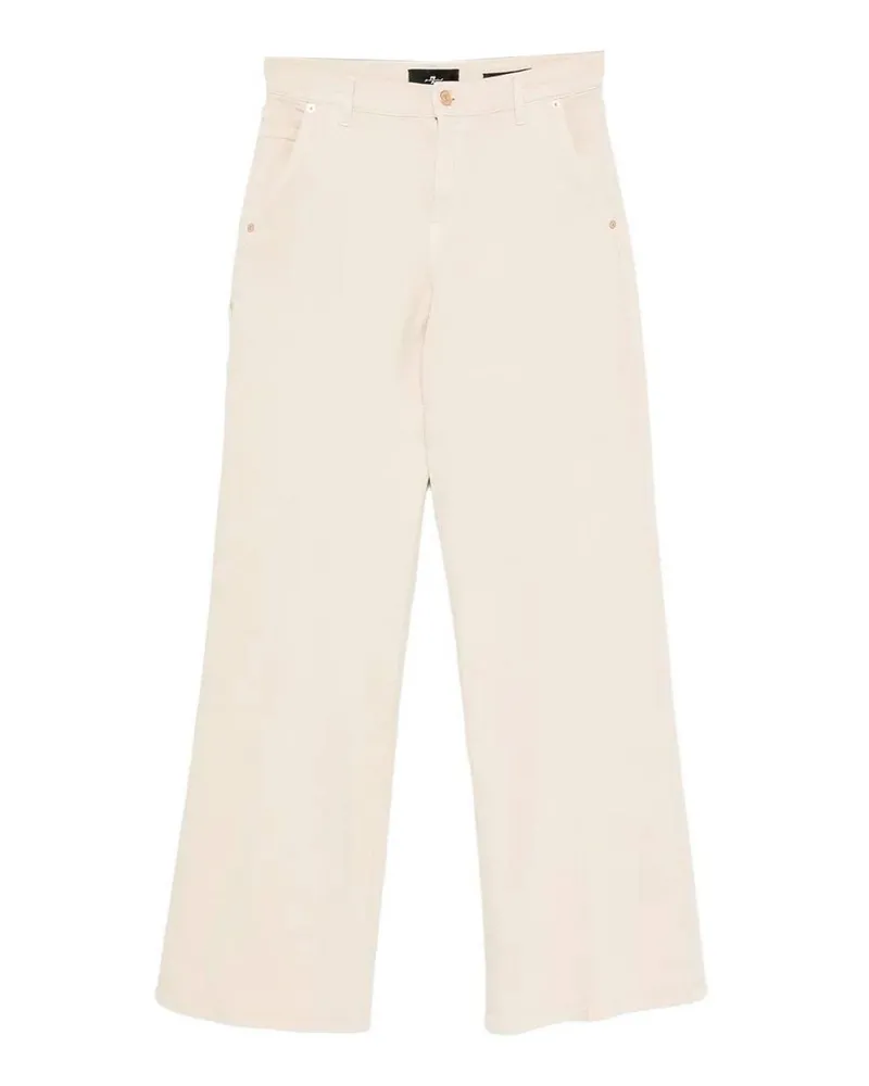 7 for all mankind Casual Hose - Weiß Weiß