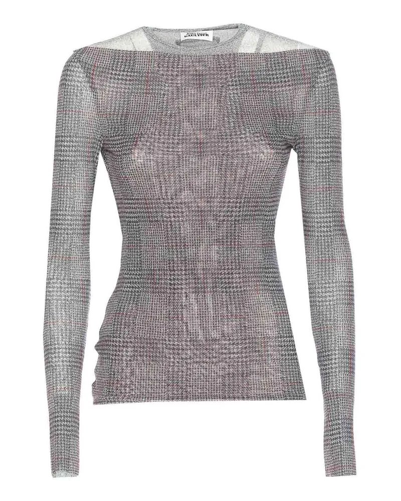 Jean Paul Gaultier Top - Grau Grau