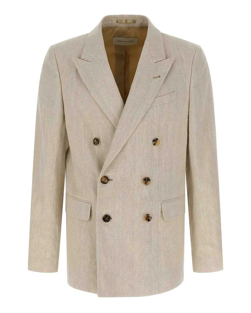 Dries van Noten Blazer - Beige Beige