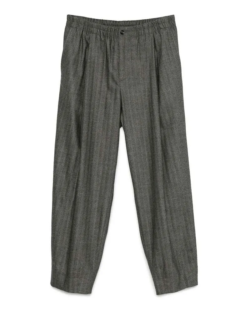 Giorgio Armani Casual Hose - Schwarz Schwarz