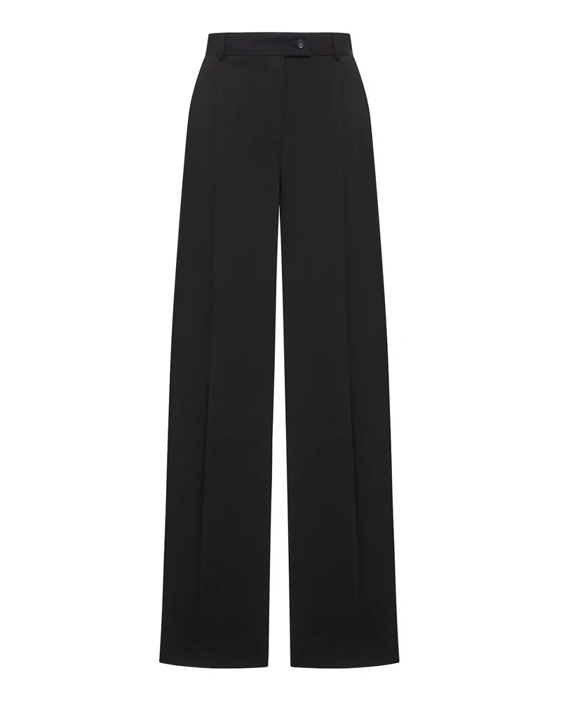 SPORTMAX Casual Hose - Schwarz Schwarz