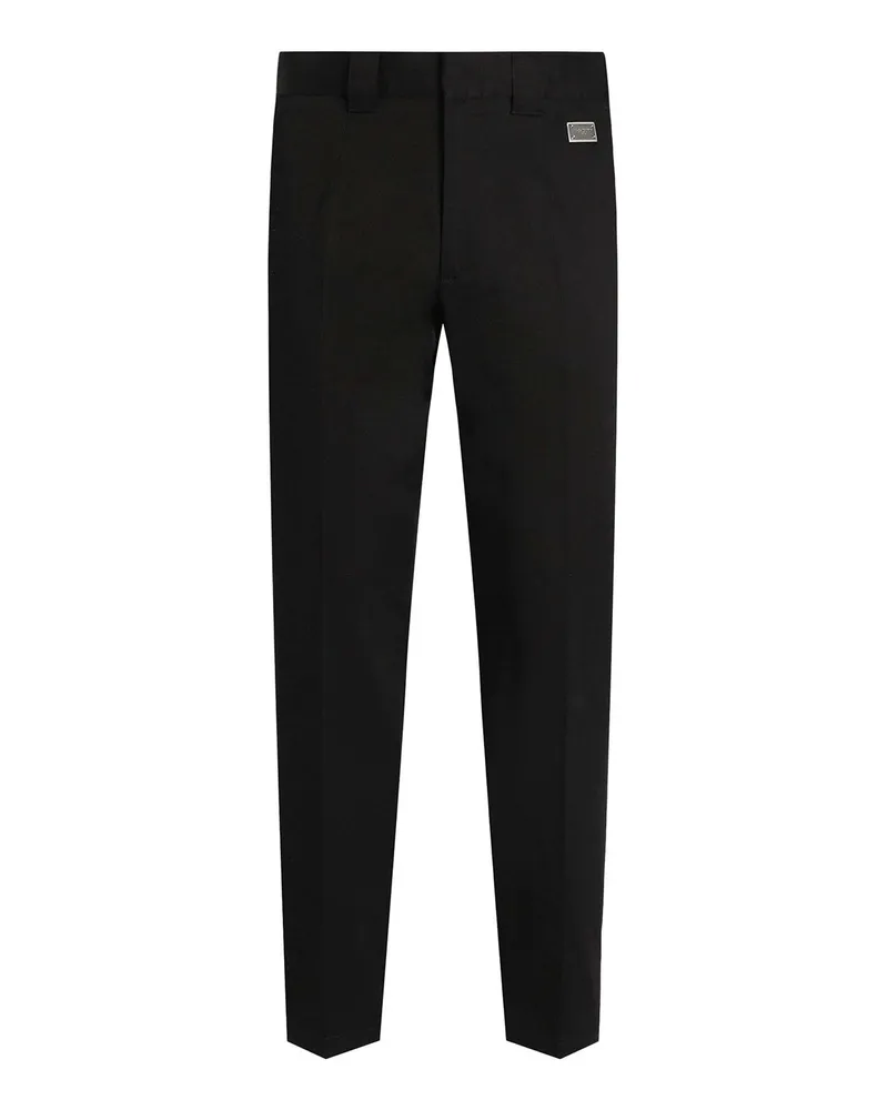 Dolce & Gabbana Formale Hose - Schwarz Schwarz