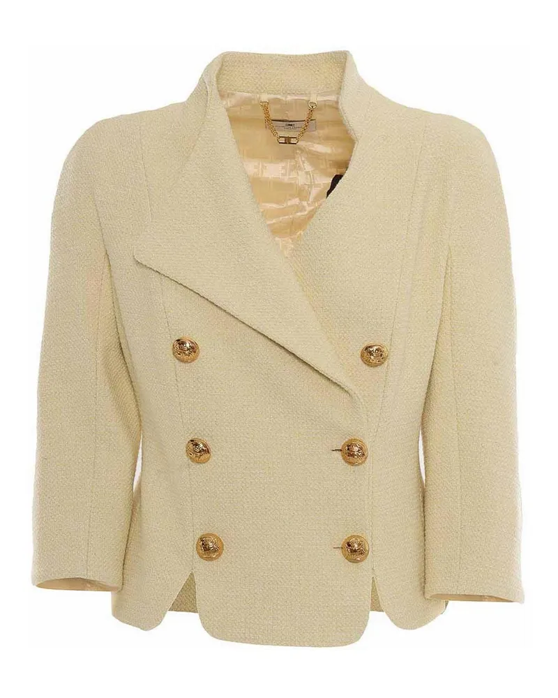 Elisabetta Franchi Blazer - Gelb Gelb