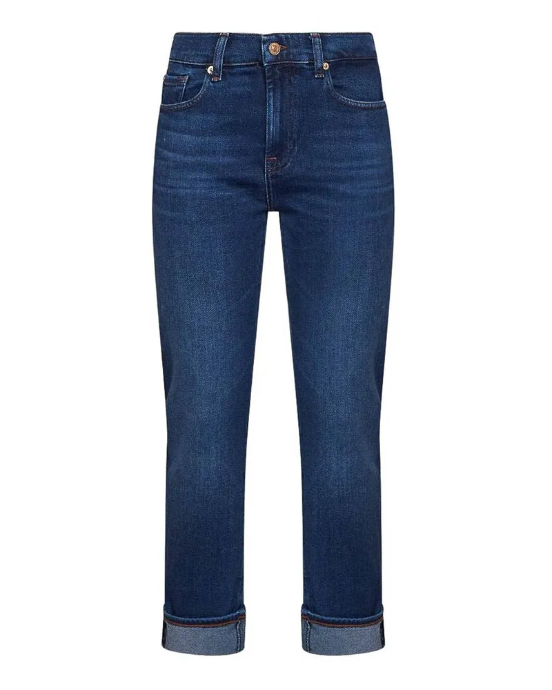 Seven7 Straight Leg Jeans - Blau Blau