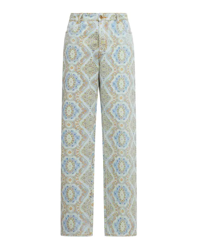 Etro Bootcut Jeans - Blau Bunt