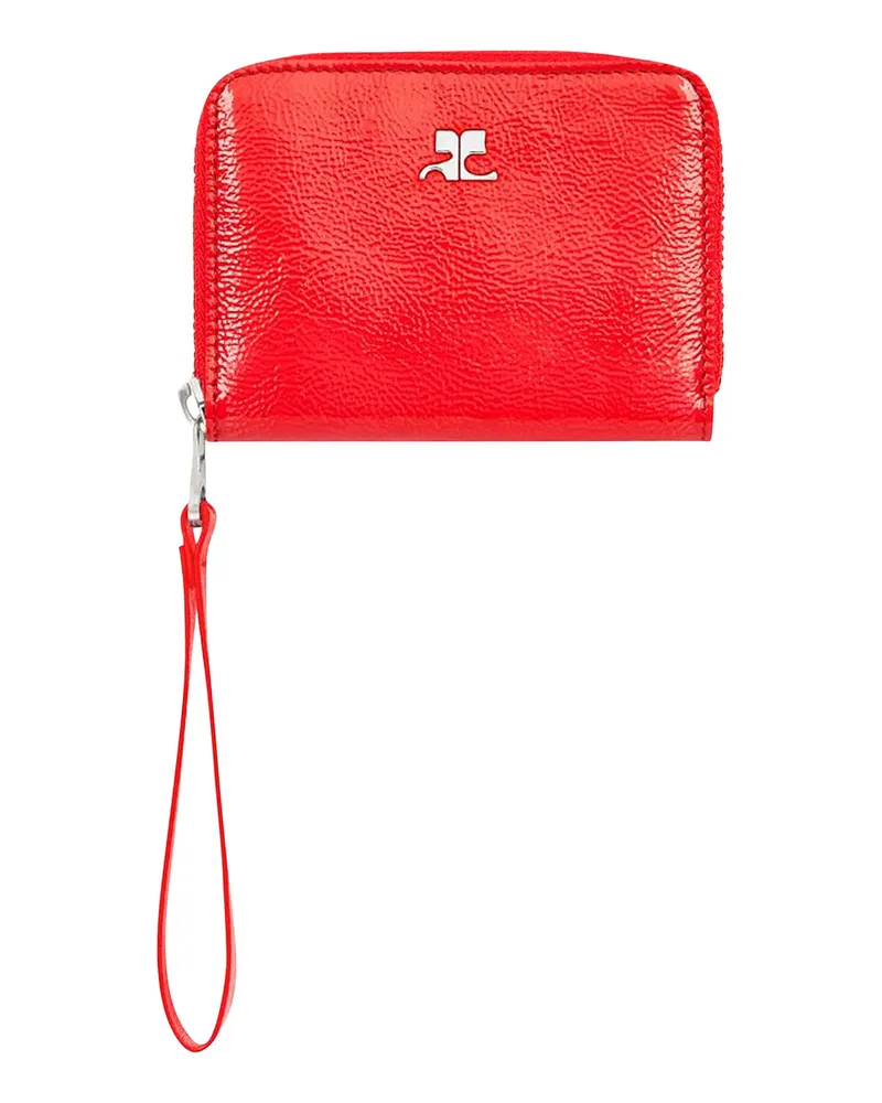 Courrèges Portemonnaie - Rot Rot