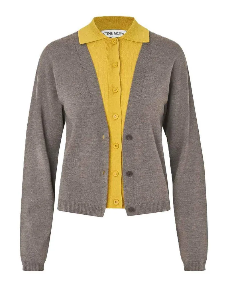 Stine Goya Cardigan - Grau Grau