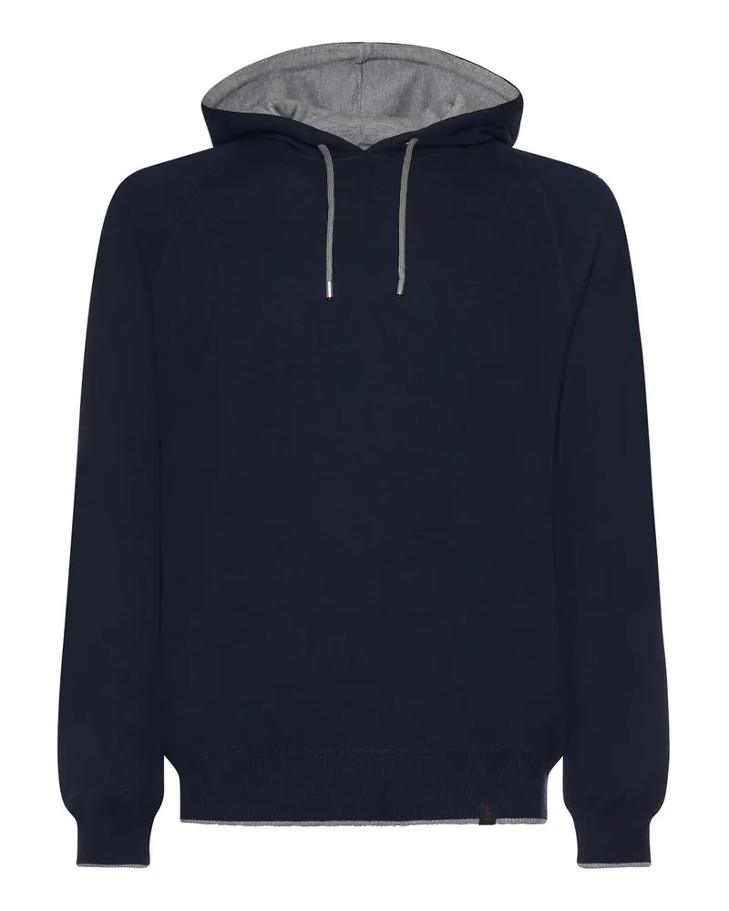 Fay Sweatshirt - Blau Blau