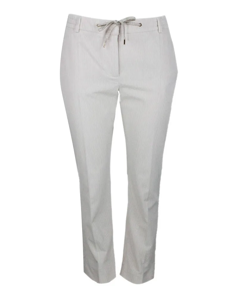 Eleventy Casual Hose - Weiß Weiß