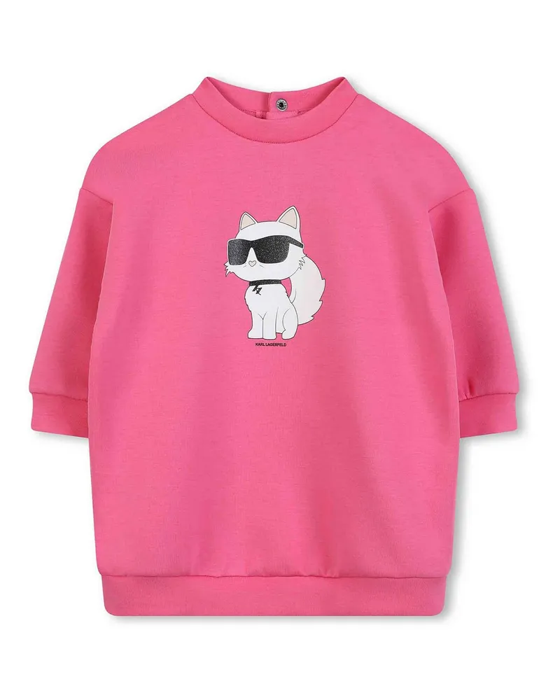 Karl Lagerfeld Knielanges Kleid - Bunt Bunt