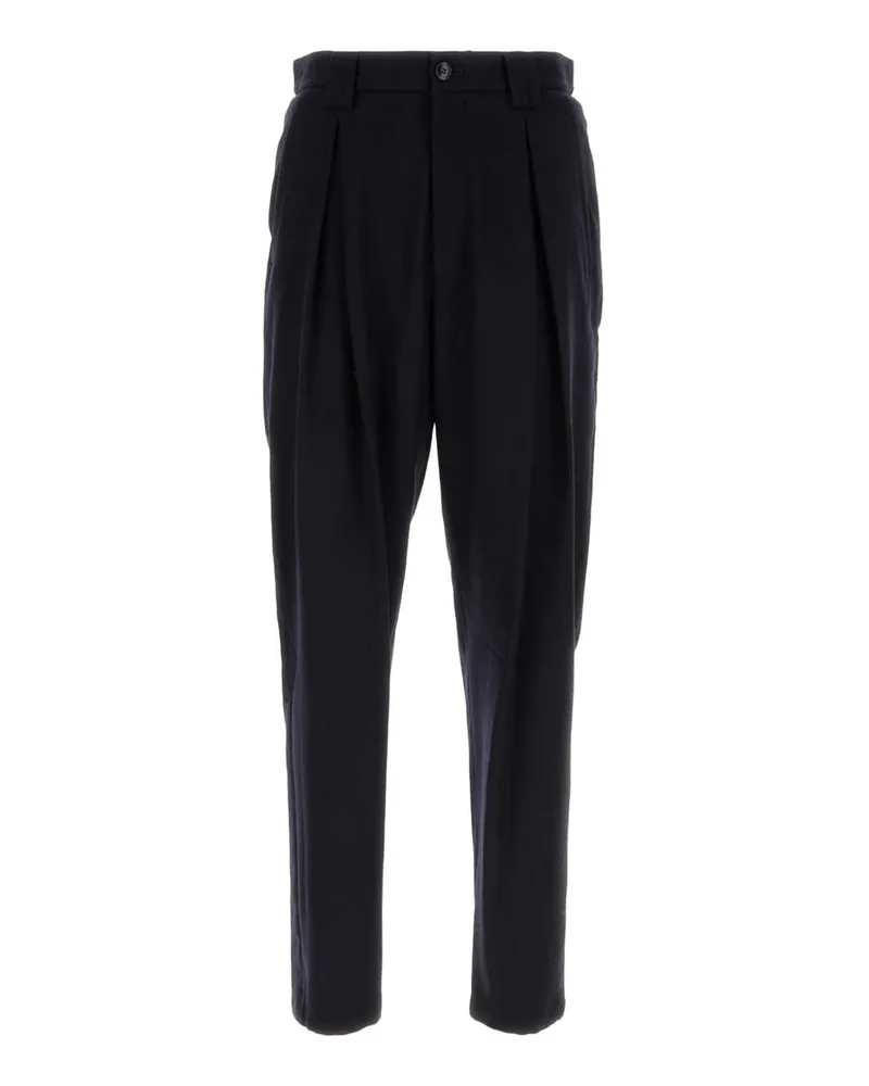 Giorgio Armani Casual Hose - Schwarz Schwarz