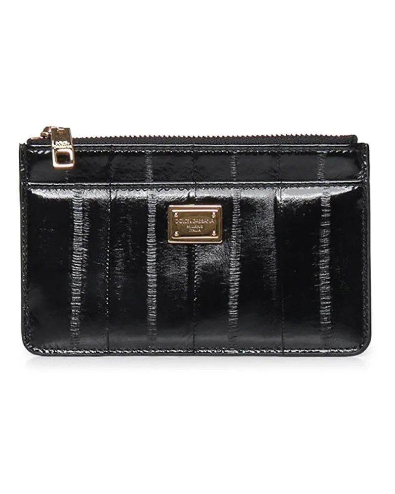 Dolce & Gabbana Portemonnaie - Schwarz Schwarz