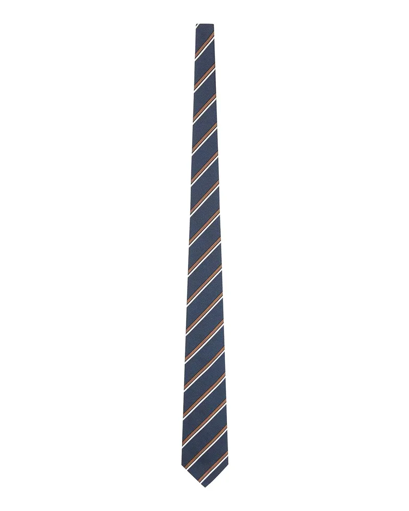 Kiton Krawatte - Blau Blau