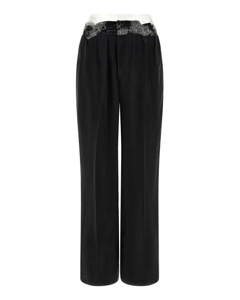 Maison Margiela Casual Hose - Schwarz Schwarz