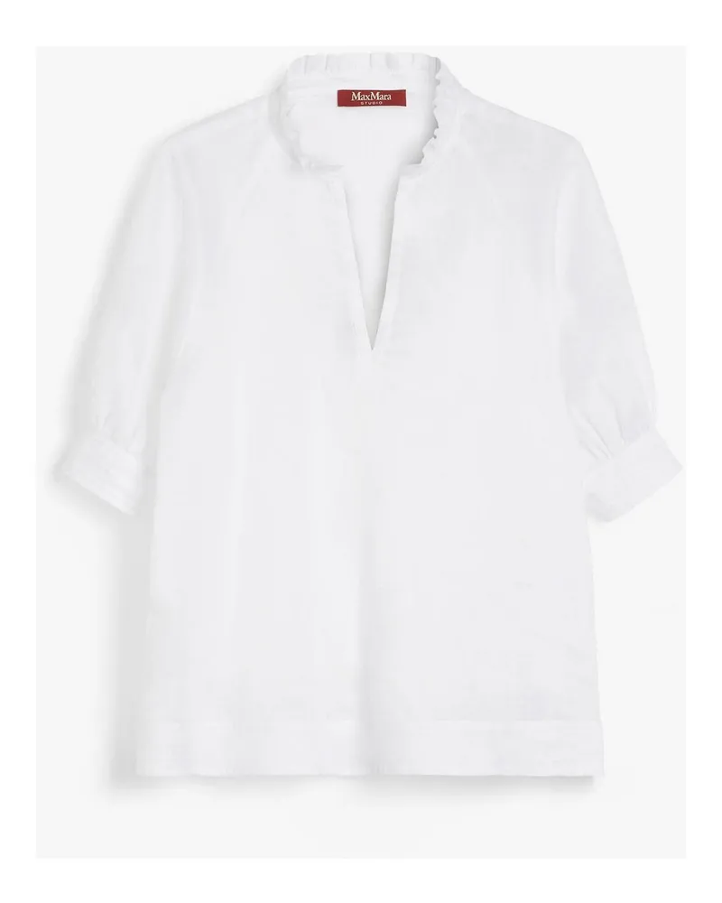 Max Mara Hemd - Weiß Weiß