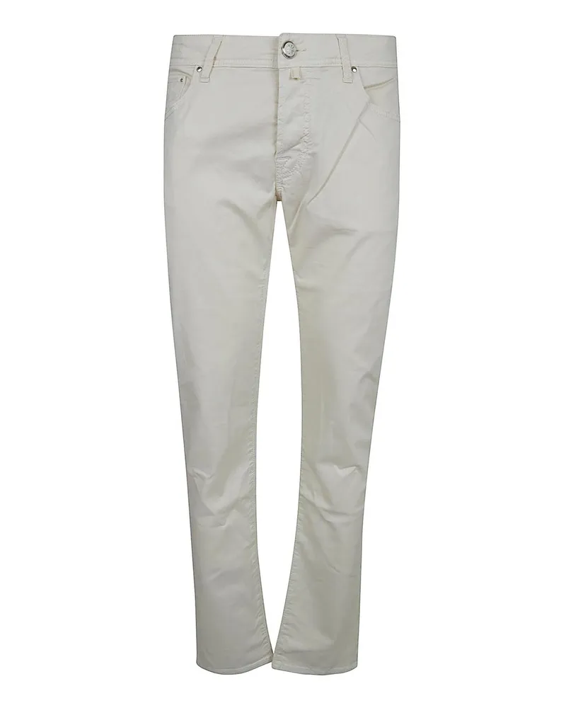 Jacob Cohën Skinny Jeans - Creme Creme