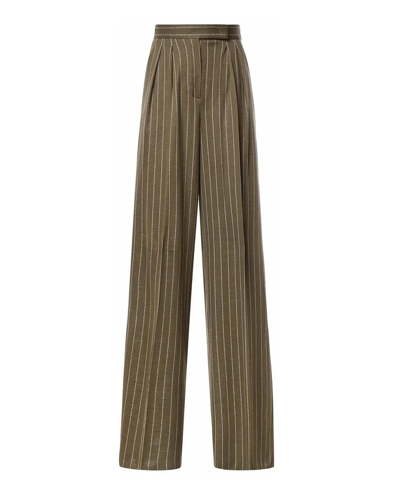 Max Mara Casual Hose - Grün Grün