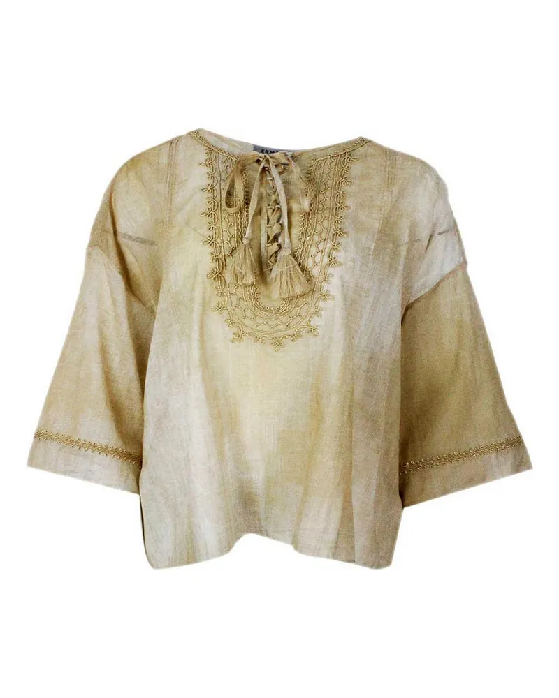 Ermanno Scervino Hemd - Gold Gold