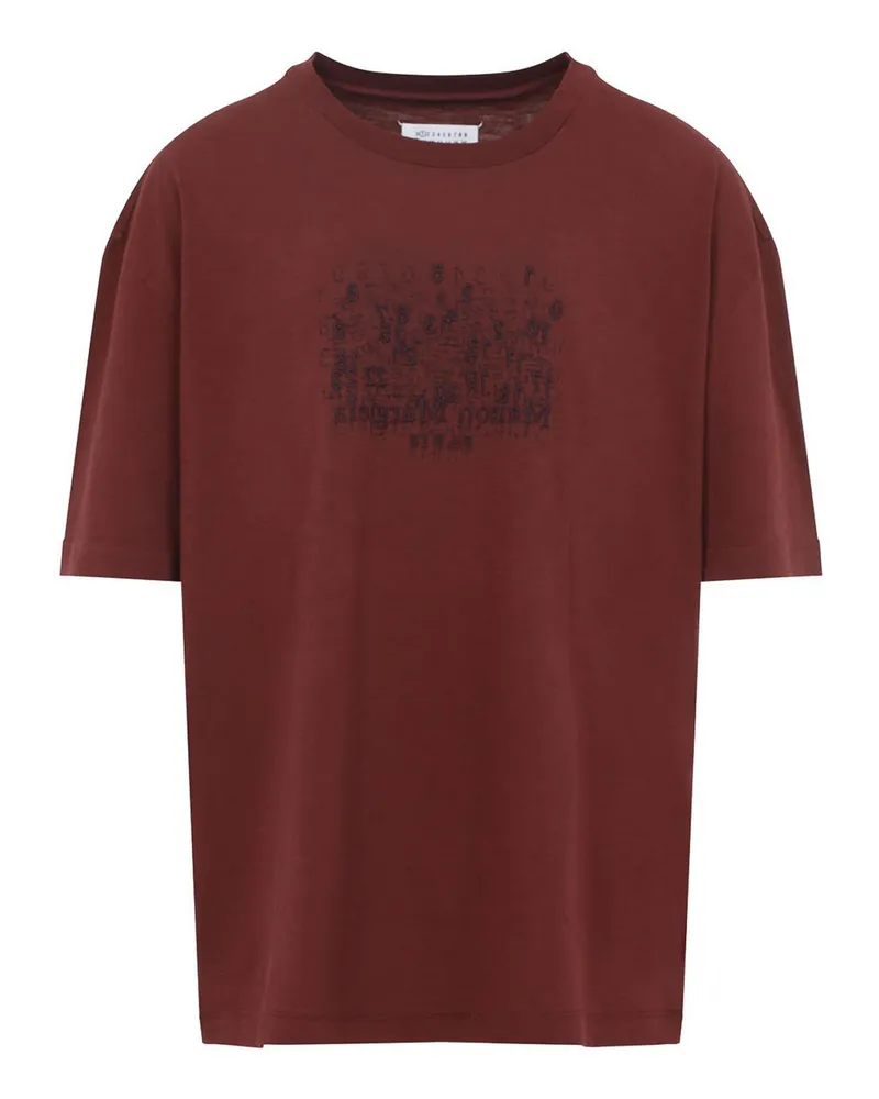 Maison Margiela T-Shirt - Rot Rot