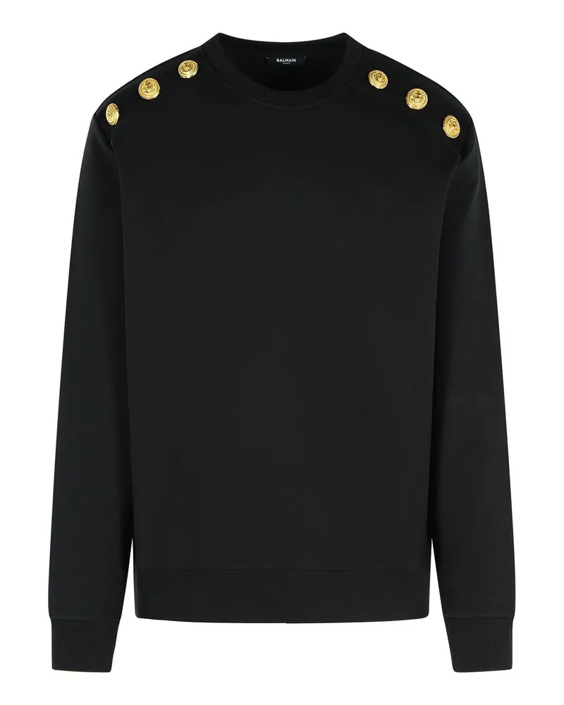 Balmain Sweatshirt - Schwarz Schwarz