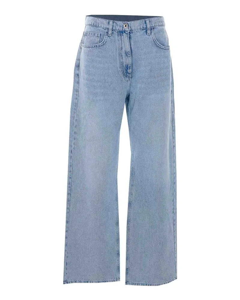 Patrizia Pepe Straight Leg Jeans - Blau Blau