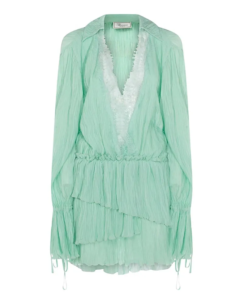 Blumarine Knielanges Kleid - Grün Grün