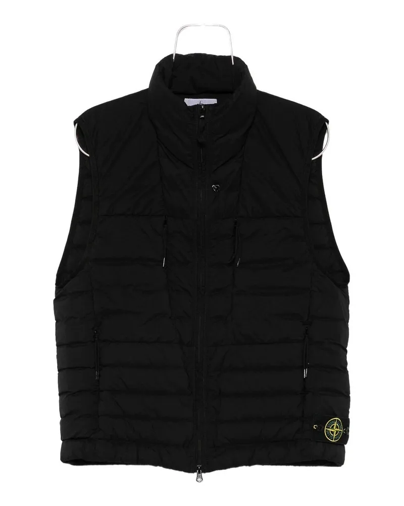 Stone Island Weste - Schwarz Schwarz
