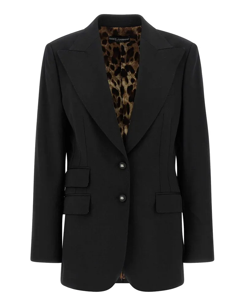 Dolce & Gabbana Blazer - Schwarz Schwarz