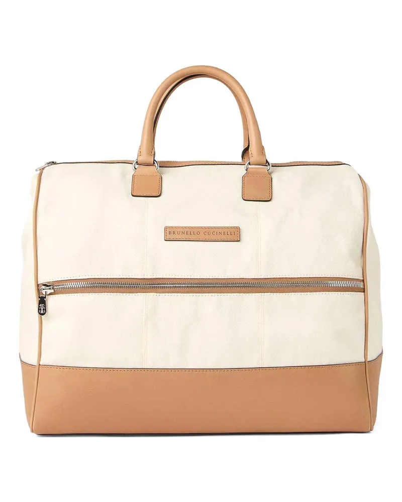 Brunello Cucinelli Reisetasche - Beige 