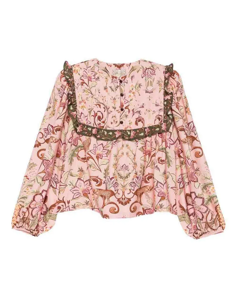 Barbour Bluse - Nude Nude