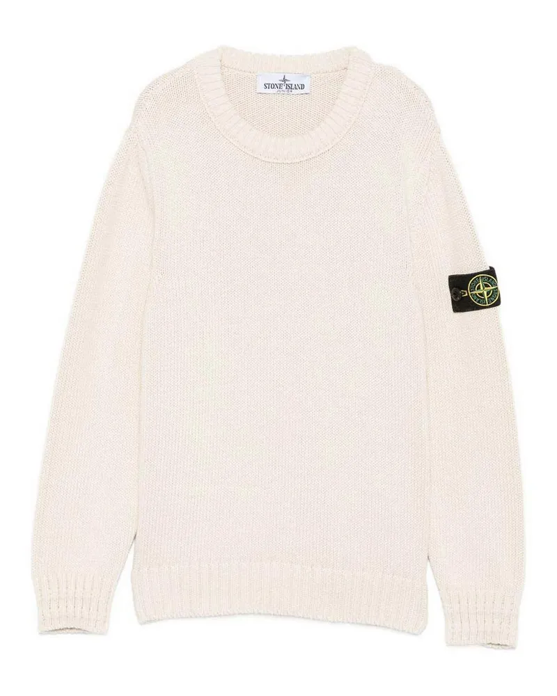 Stone Island Sweatshirt - Weiß Weiß
