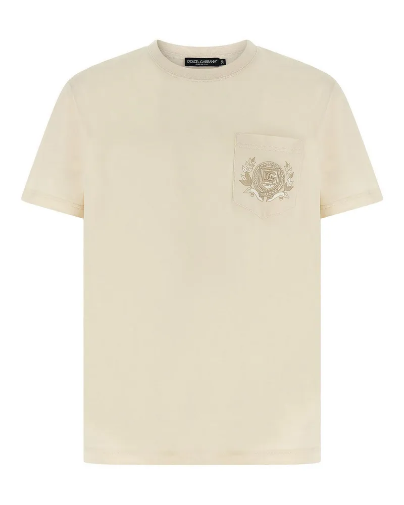 Dolce & Gabbana T-Shirt - Beige Beige