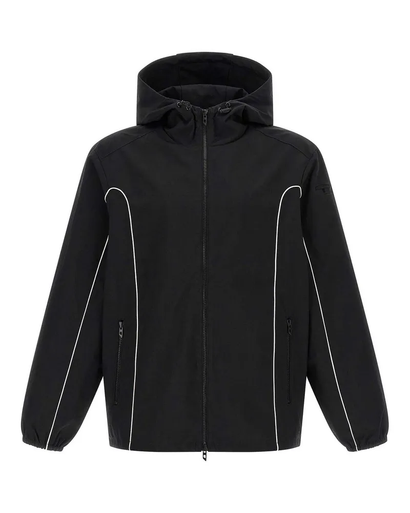 Diesel Rollkragenpullover - Schwarz Schwarz