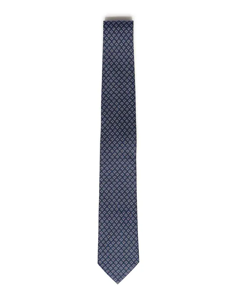 Ferragamo Krawatte - Dunkelblau Dunkelblau