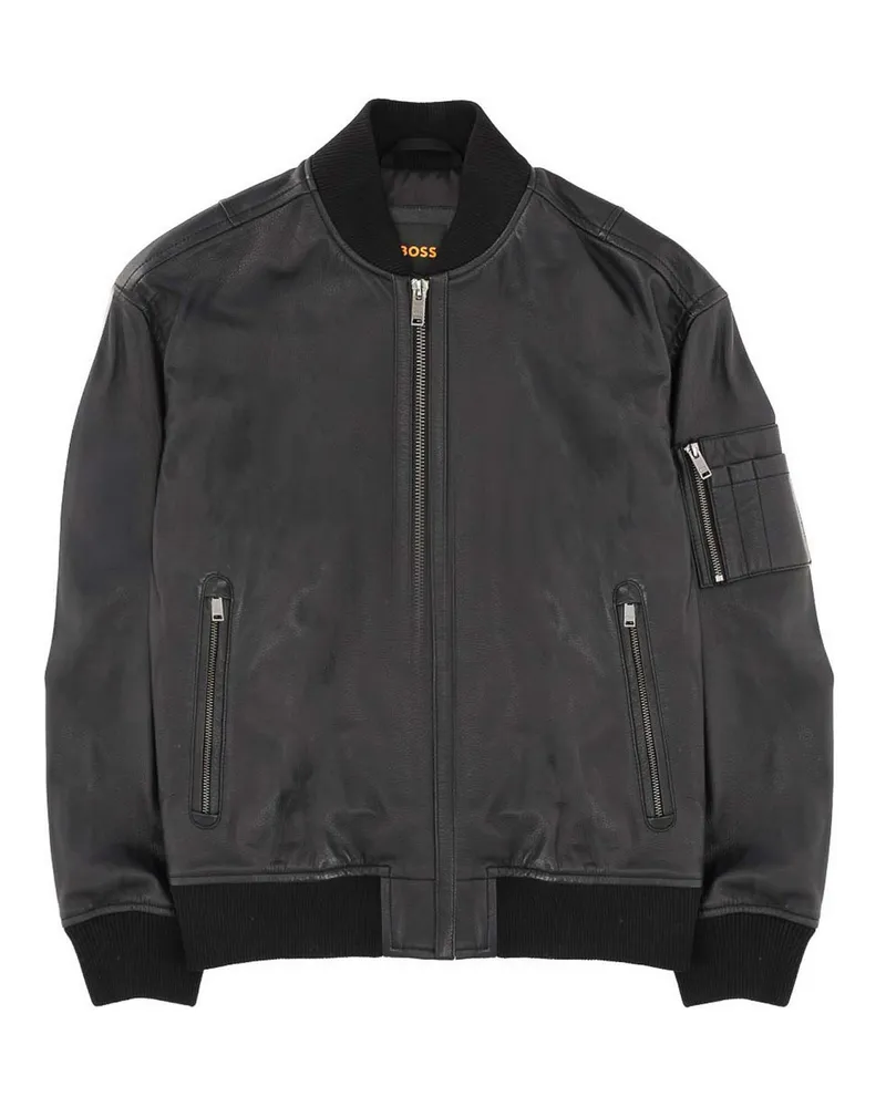 HUGO BOSS Casualjacke - Schwarz Schwarz