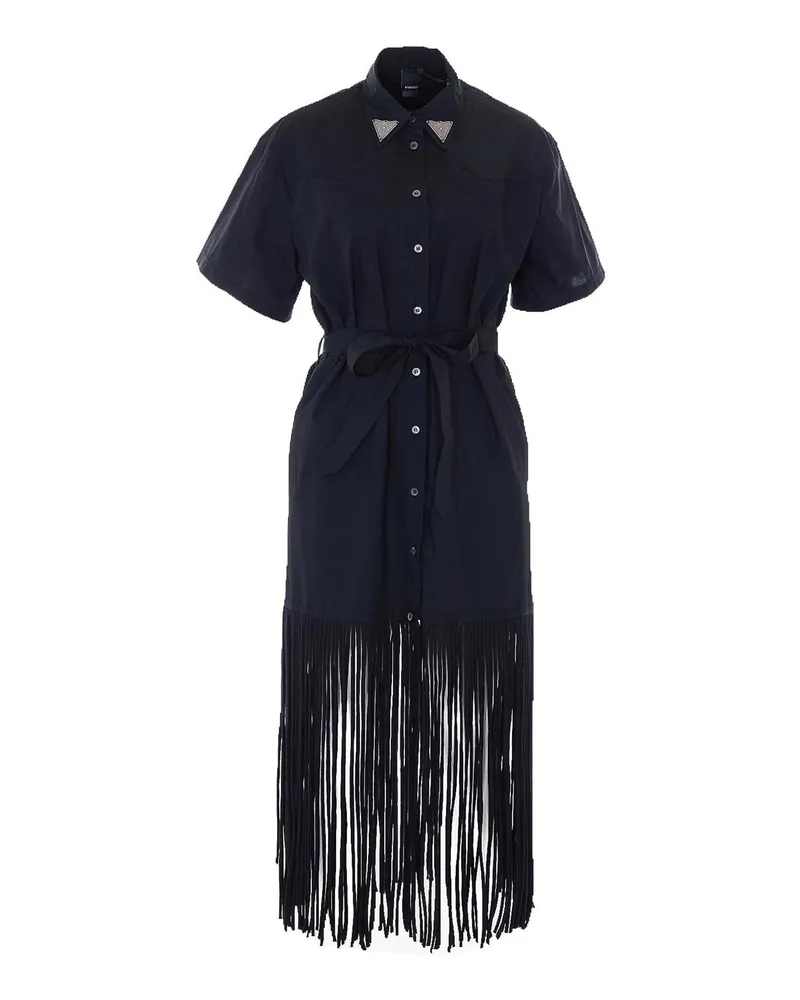 Pinko Kurzes Kleid - Schwarz Schwarz