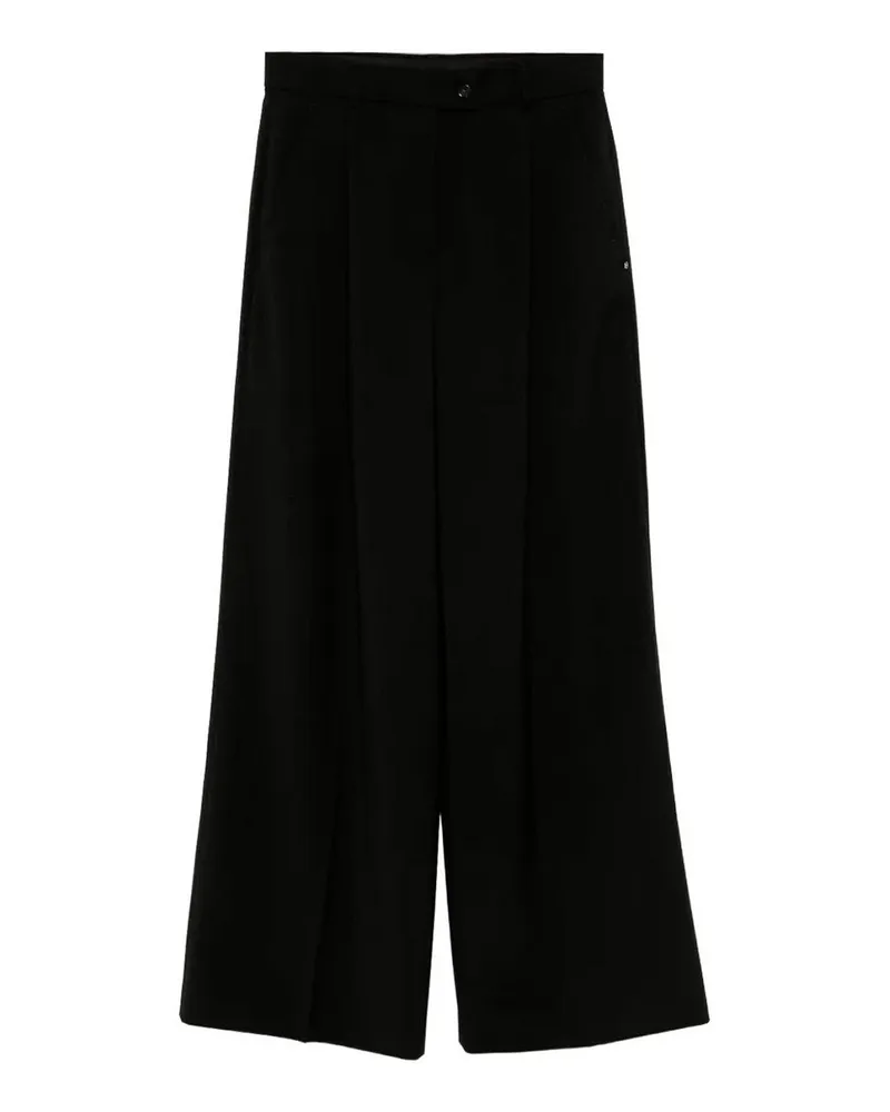 SPORTMAX Casual Hose - Schwarz Schwarz