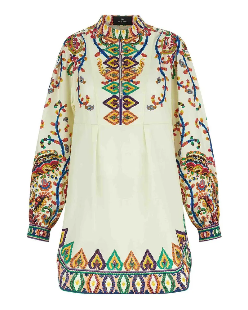 Etro Knielanges Kleid - Bunt Bunt