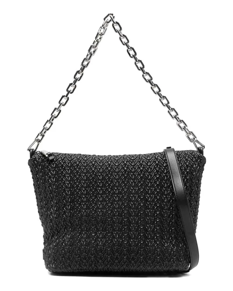 Emporio Armani Schultertasche - Schwarz Schwarz