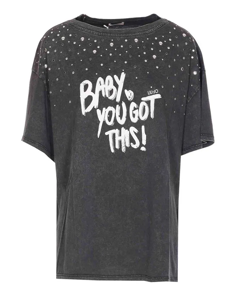 Liu Jo T-Shirt - Grau Grau