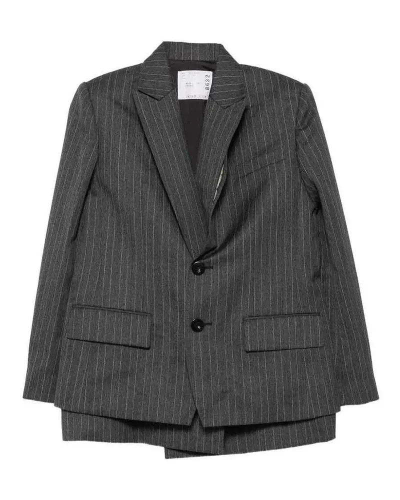 Sacai Abendjacke - Schwarz Schwarz