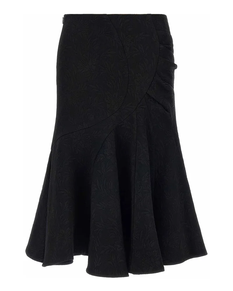Dries van Noten Midirock - Schwarz Schwarz