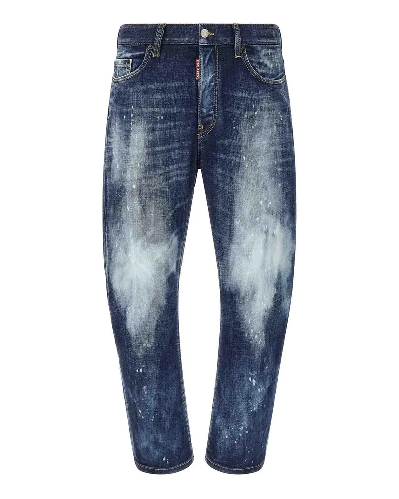 Dsquared2 Straight Leg Jeans - Blau Blau