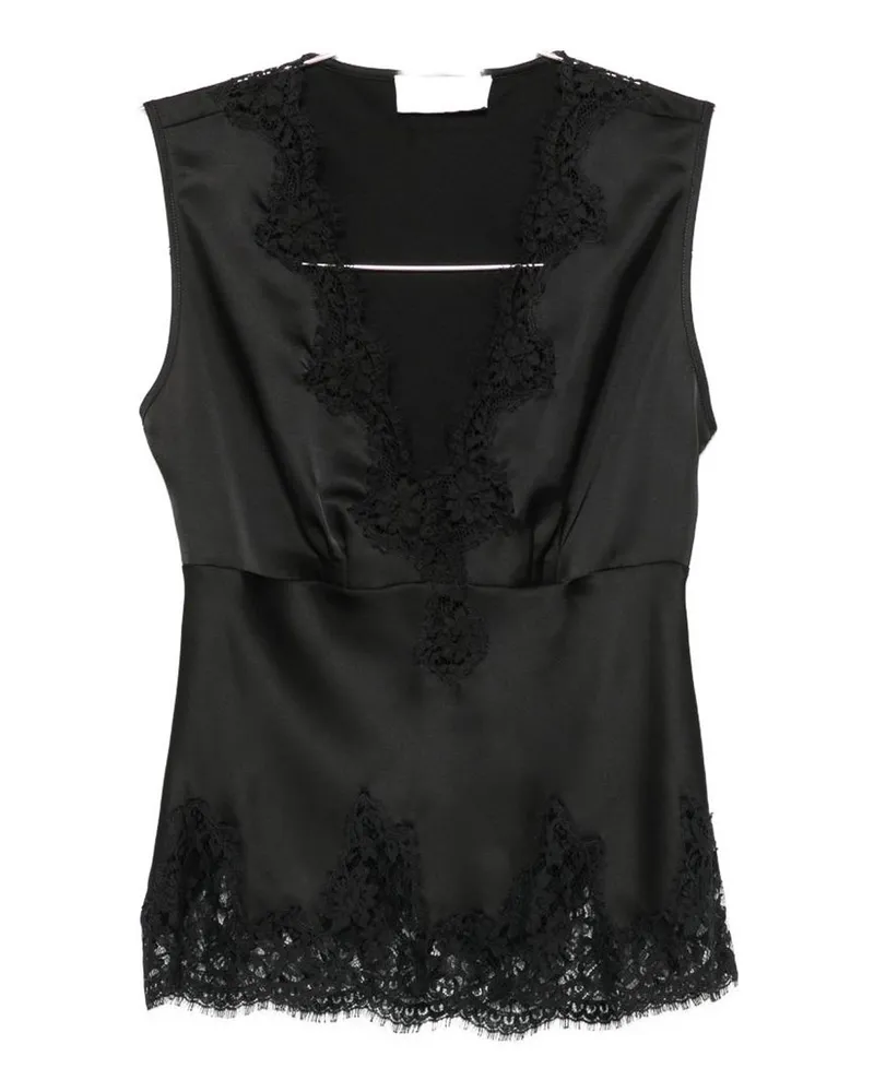 Ermanno Scervino Top - Schwarz Schwarz